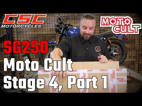 How to Boost Your SG250 Performance with Motocult Parts | CSC Cafe Racer: Episode 1