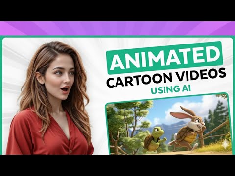 Free Cartoon Videos with Meta AI || How to make Animated Videos with AI