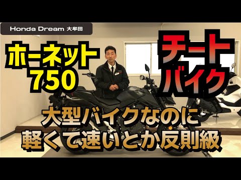 遂に来た【新型】ホーネット750ナナハンを最速でご紹介!! @ホンダドリーム大牟田