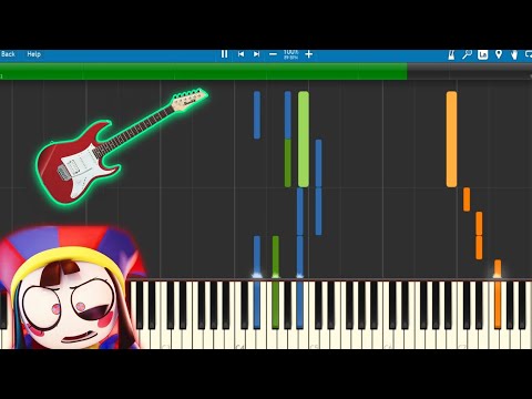 I played the amazing digital circus theme song in different instruments