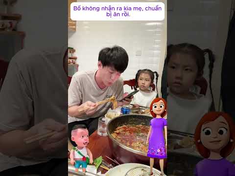 Ăn uống mà cứ mải mê cắm đầu vào điện thoại #KênhHoạtHìnhVuiNhộn #HoạtHình #VideoHoạtHìnhVui #Shorts