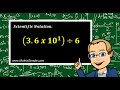 Scientific Notation Operations and Rules