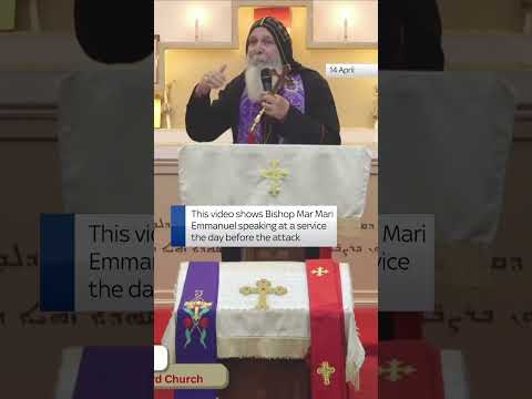 Sydney bishop stabbed during church service