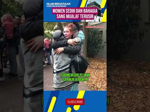 Momen mengharukan mualaf Jerman yang terusir 😭😭