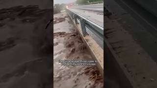 How Fast Can Flash Floods Happen? INSANE footage of Texas floods #shorts