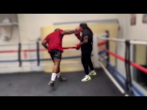 Shannon Briggs Sparring For Rampage Jackson