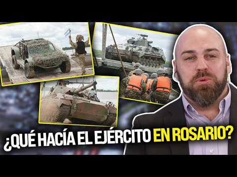 El impactante despliegue militar argentino que sorprendió en Rosario | Andrei Serbin