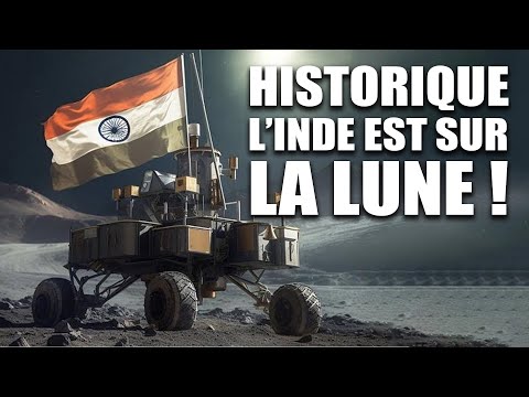 HISTORIQUE - L'INDE sur la LUNE ! Des premières images ...