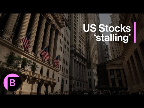 YouTube video thumbnail: US Stocks Stall on Escalator of Promise