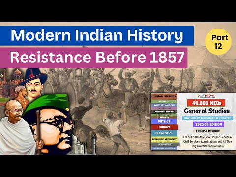 [Modern History] #12=🔥 Revolts Before 1857: The Sparks of Rebellion! ⚔️🔥