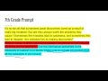 FSA Writing Test Preparation