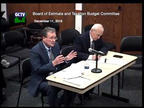 BET Budget Committee, December 11, 2018