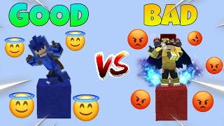 Good Players VS Bad Players In Bedwars!! (Blockman Go : Bedwars)