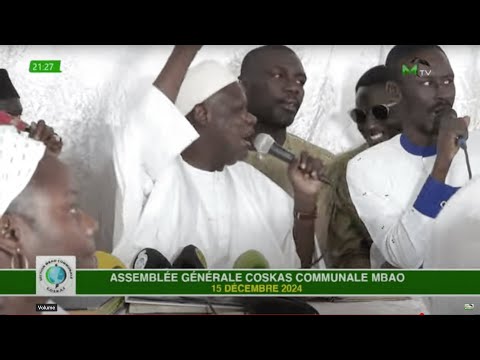 🔴[ DIRECT] ASSEMBLEE GENERALE COSKAS COMMUNE MBAO l DIMANCHE 12 JANVIER 2025