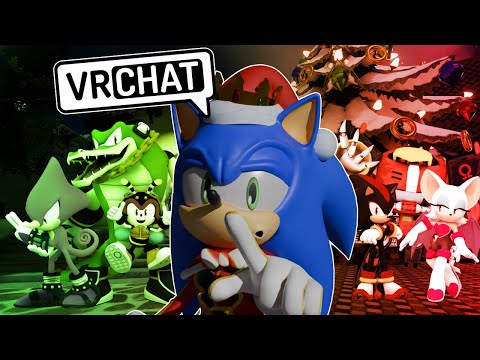 🎄❄️SONIC CLAUS CHECKING THE LIST ARC!  PART 2 FEAT TEAM DARK & TEAM CHAOTIX! IN VR CHAT ❄️🎄