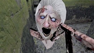 Spider-Mom Attacked Me Through The Wall In Granny Re-Imagined Android Game