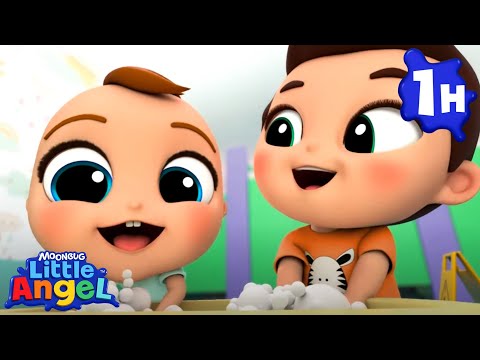 Daycare Singalong Songs | Little Angel | Melody Time: Moonbug Kids Songs