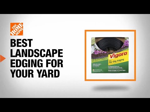 Best Landscape Edging For Your Yard, Home Depot Landscape Edging Bricks