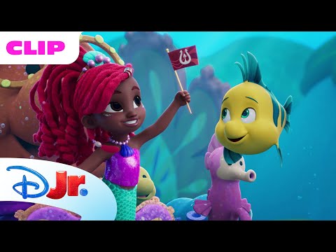 The Welcome Parade 🐚 | Disney Jr.'s Ariel 💜 | Disney Jr. MENA