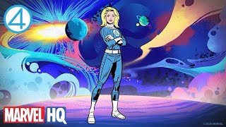 Rencontrez la Femme Invisible 🌀 Jane Storm | À la rencontre des Quatre Fantastiques | Épisode 3