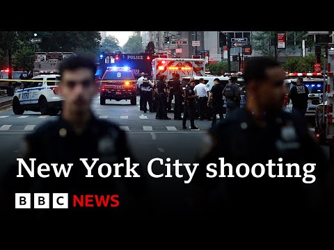 YouTube video thumbnail: Police Officer Among Four Killed in New York Office Building Shooting
