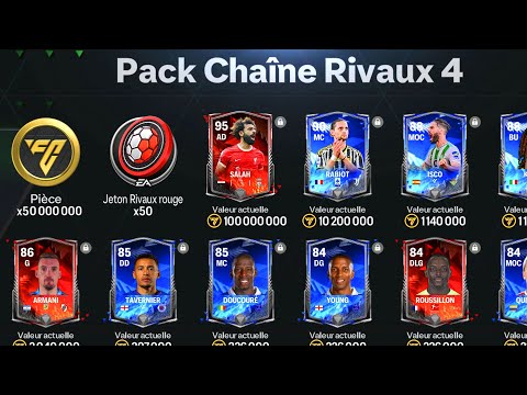 CR7 et SALAH OU RIEN dans ce PACK OPENING FC MOBILE 24