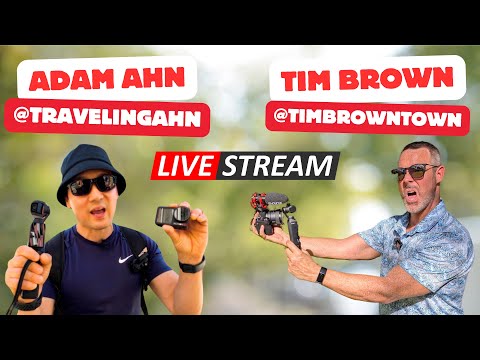 Live with @travelingahn | Life & Gear as a Small YouTuber