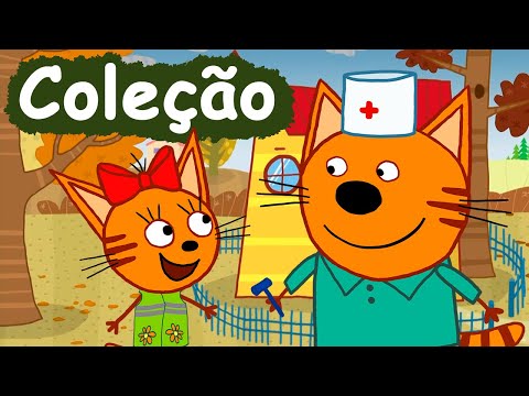 Kid-E-Cats em Portugues | Coleção dos episódios | Desenhos para crianças