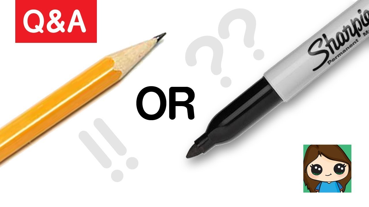 Artist Q & A: Why Do You Use a Sharpie to Draw? Pencil or Sharpie?