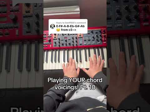Just lovely 👌 #piano #musicians #chords #pianomusic #trending #harmony #cool #voicing #voicings