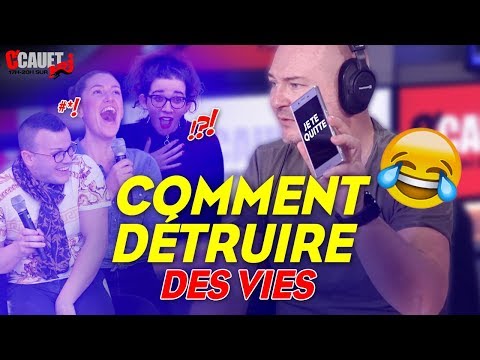 CAUET FOUILLE DANS LES TÉLÉPHONES DU PUBLIC !