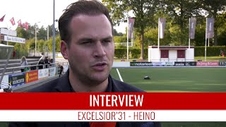 Screenshot van video Jos van der Veen: "We waren onzorgvuldig in de eerste helft" | Excelsior'31 - Heino