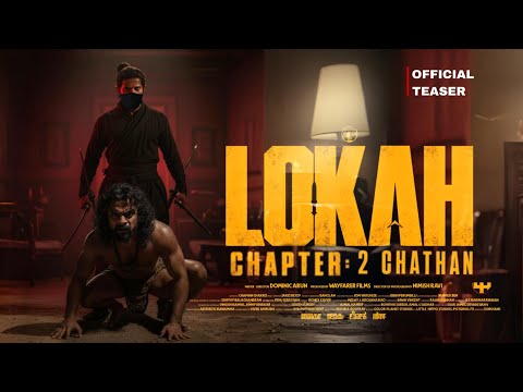 Lokah Chapter  2 : Chathan Announcement  Teaser | Tovino Thomas | Dulquer Salman | Kalyani | Naslen 