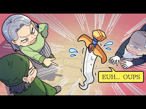CE HÉROS EST VRAIMENT TROP BÊTE... MAIS SON ÉPÉE L'EST ENCORE PLUS !... (Animation)