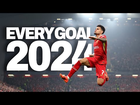 Every Liverpool FC goal from 2024! Wembley winner, free-kicks, late goals!