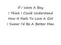 Beyonce - If I Were A Boy [Lyrics]