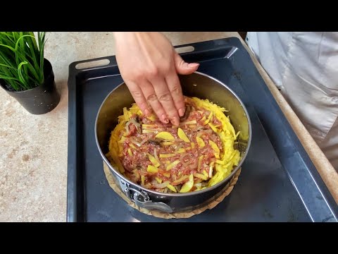 CENA IN 5 MINUTI SE HAI CARNE MACINATA E PATATE. basta mescolare tutto e metterlo in una teglia