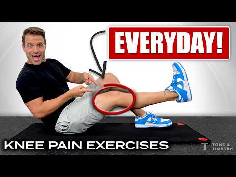 Daily Exercises For FAST Knee Pain Relief! [8-Min Follow Along]