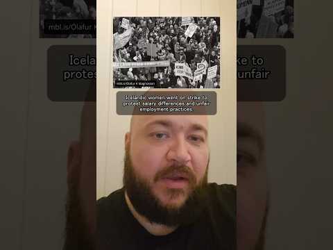 Icelandic Women's Strike #nordic #iceland #history