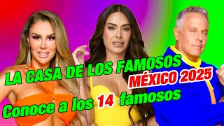 La casa de los famosos México 2025: ¿Quiénes son los 14 participantes del reality show?