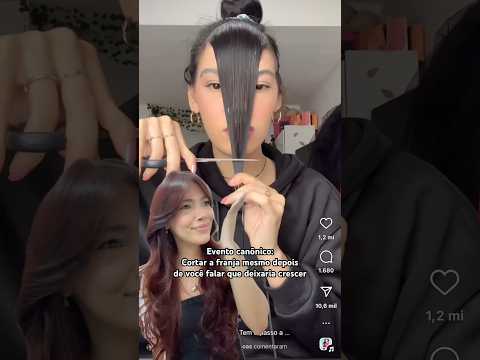 Chegou o fim da franja curtain bangs?