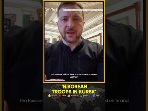 Zelensky: Russia Is Deploying More North Korean Troops In Kursk | WION Shorts