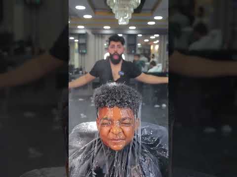 مقلب مع زبون شعره كيرلي