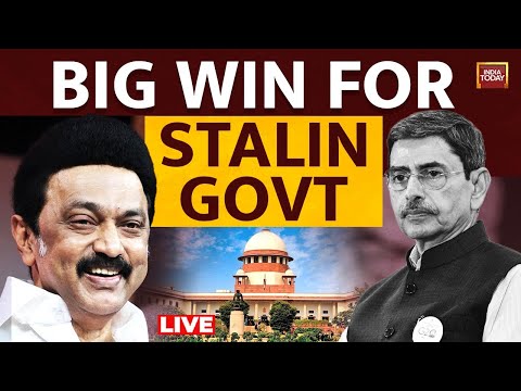 LIVE: Supreme Court Slams Tamil Nadu Governor On Pending Bills | Big Win For Stalin Government
