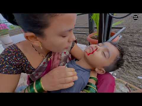 बेडकाला घाबरून साई बेशुद्ध पडला 🫣#भांडण