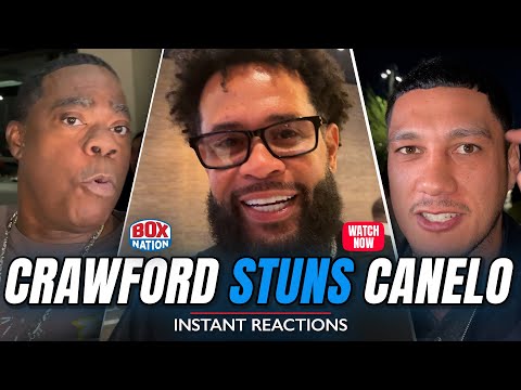 Boxing REACTS To Terence Crawford Spectacular Win Over Canelo Alvarez