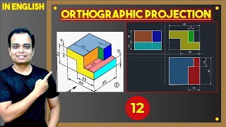 Orthographic Projection || Problem 12 ||