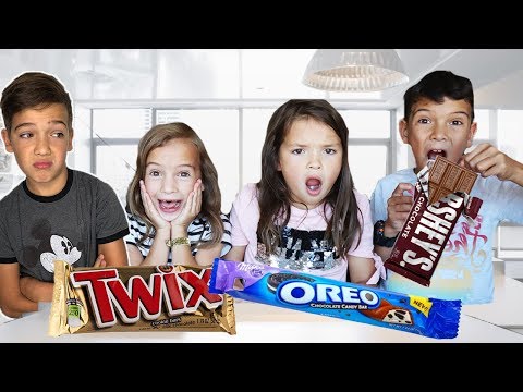 Last to EAT the CHOCOLATE BARS! wins