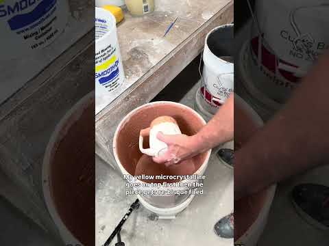 How I do my Ember glaze combo. The order might seem backwards on first glance.