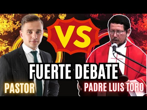 Un NIÑO no tiene uso de RAZÓN y no se puede BAUTIZAR 😱 FUERTE DEBATE PASTOR reta al PADRE LUIS TORO